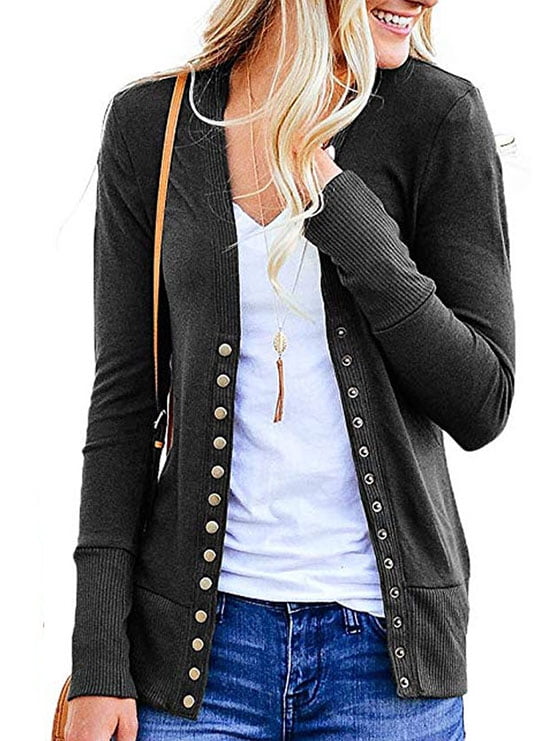 button down cardigan dress