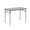 Gray, variant on Mainstays 40" Plastic Adjustable Height Fold-in-Half Folding Table, Rich Black