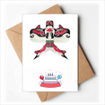 thumbnail image 1 of Kite Traditional Chinese Culture Pattern Happy Birthday Greeting Cards Envelopes Blank, 1 of 3