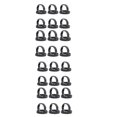 thumbnail image 3 of 12pair Sturdy Tires Spare Parts Replacement For Irobot Roomba 500, 3 of 5