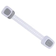 thumbnail image 4 of Cerraduras de correa de seguridad ajustable para niños - No requiere perforación - Gris, 4 of 10