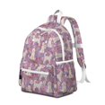 thumbnail image 2 of Goldendoodle Dog and Flower Floral Backpack for School,Cute School Bag,Schoolbag with Adjustable Shoulder Straps & Padded Back,13.4"x11"x4.7", 2 of 6