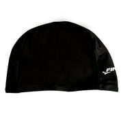 FINIS Spandex Cap - Swimming Cap for Women and Men - Swim Cap with Elastic Edge for a Comfortable, Universal Fit - High-Quality Swim Gear for Lap Training and More - Black