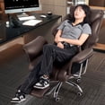 thumbnail image 3 of Boss Work Office Chairs Computer Comfort Sedentary Commerce Office Chairs Study Liable Household Cadeira Gamer Furniture QF50OC My Lux Decor Round, 3 of 38