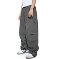 thumbnail image 2 of Pantalones casuales Sunloudy para hombre con cordón elástico en la cintura, decoración de bolsillo suelto, ropa de color sólido Sunloudy S,M,L,XL,XXL, 2 of 6