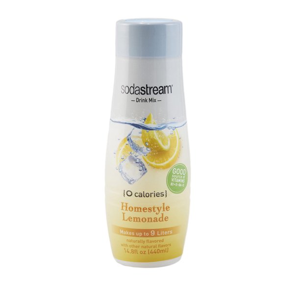 SodaStream Zero Lemonade Flavor Mix, 14.8 Fl. Oz.