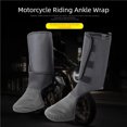 Cubrepiernas Térmico Para Moto/Scooter - Impermeable, Antiviento, Ajuste Elástico, Para Conducción En Invierno Y Otoño
