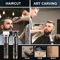 thumbnail image 5 of Sejoy Hair Clippers for Men,Cordless Barber Grooming Set Professional Hair Cutting Kit,Rechargeable Home Haircut,Zero Gapped T-Blade Beard Hair Trimmer ,Gray, 5 of 11