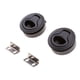 thumbnail image 1 of Cerradura de escotilla de casillero marino de nailon negro, 2 uds.,, 1 of 9
