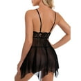 thumbnail image 4 of Gvmfive Women Lace Babydoll Lingerie Sexy V Neck Underwear Sleepwear, 4 of 4