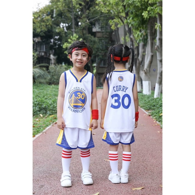 Golden State Warriors 30 Stephen Curry Jersey Niños Baloncesto
