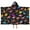 Colorful Dinosaurs Colorful, variant on Colorful Dinosaurs DINO Pattern Hooded Bath Towel，50"x30" for Ages 3 To 12 Kids, Quick Dry Lightweight Soft Microfiber Hood Beach Towel Cover Up for Kids