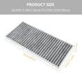 thumbnail image 2 of HAKIDZEL automotive filters Non-woven Fabric Odor Removal Car Cabin 2pcs, 2 of 6