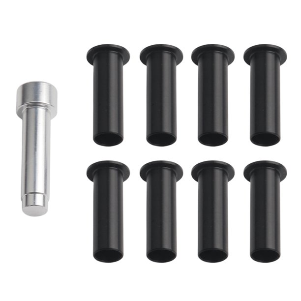 Juego De Revestimientos De Pasador De Bisagra De Puerta Kit de bujes de revestimiento de pasador de bisagra de puerta para Jeep Wrangler JK 2007-2018 (Doble ABS)