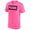 thumbnail image 2 of Men's Pink CM Punk T-Shirt, 2 of 3