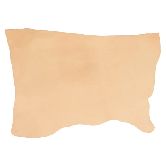 ELW 8-10 FT Vegatable Tanned Leather 11-12 oz 4.4-4.8mm Thickness Pre-Cut Cowhide Grade A Full Grain Leather Veg Tan for Tooling, Holsters, Knife Sheaf, Carving, Embossing, Stamping, Dyeing