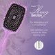 thumbnail image 2 of Cepillo flexible Curl Keeper, morado, cepillo desenredante con cerdas flexibles para usar en la ducha, peinar los rizos y eliminar los enredos, accesorios ligeros para todo tipo de cabello, 2 of 6