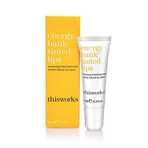 this works* ENERGY BANK Tinted Balm, Boosts Natural Lip Color   .3 fl oz