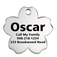 thumbnail image 5 of Personalized Dog Tags For Dog, Engraving Deep Dog Tag, Anti-Lost Pet Name Pendant FunnyShape Suitable For Small, Medium And Large Dogs Pet Accessories, 5 of 5