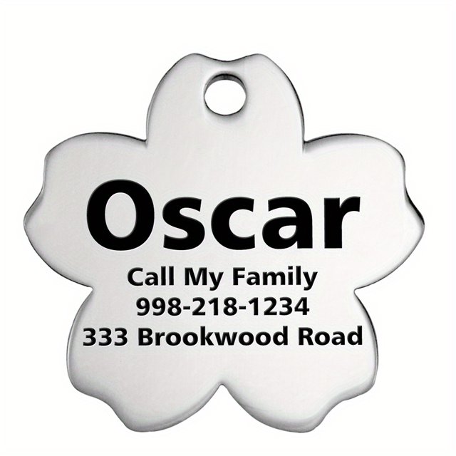 Personalized Dog Tags For Dog, Engraving Deep Dog Tag, Anti-Lost Pet Name Pendant FunnyShape Suitable For Small, Medium And Large Dogs Pet Accessories