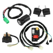 M MATI Handlebar Key Starter Relay Switch Kit for Honda TRX450ER 450ER 2006-2014