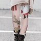 thumbnail image 4 of Pntutb Mujer Otoño e Invierno Moda Navidad Imprimir Slim Boots Pantalones Mujer Leggings Pntutb Pntutb-698, 4 of 6