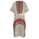 thumbnail image 4 of Vestido de novia con bolsillo suelto para mujer vestidos de fiesta arte aborigen de puntos impresionante, 4 of 6