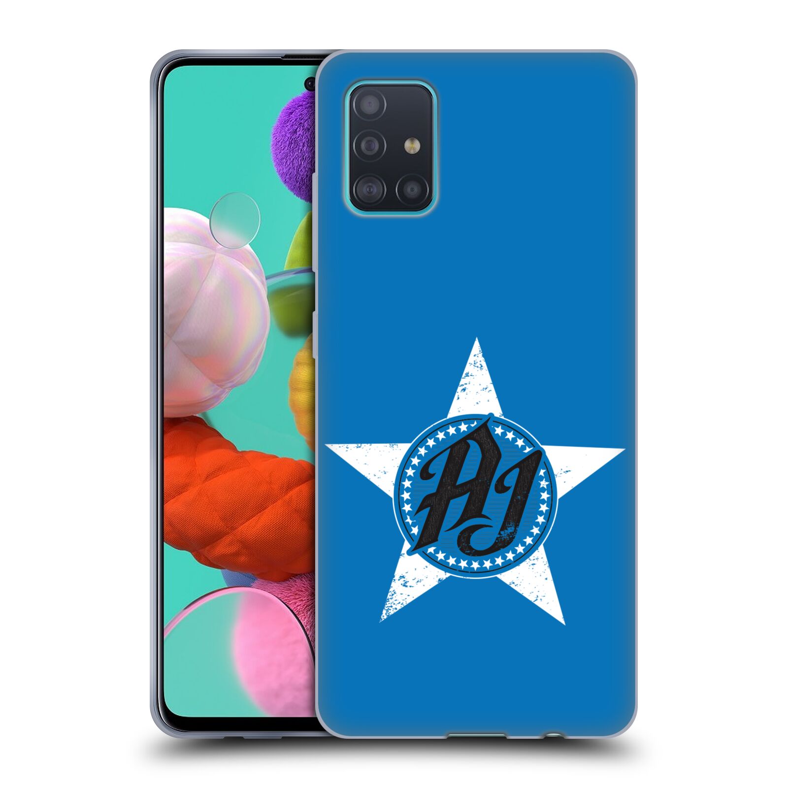 Head Case Designs Officially Licensed Wwe Superstars 8 Aj Styles Logo Star Soft Gel Case Compatible With Samsung Samsung Galaxy A51 19 Walmart Com