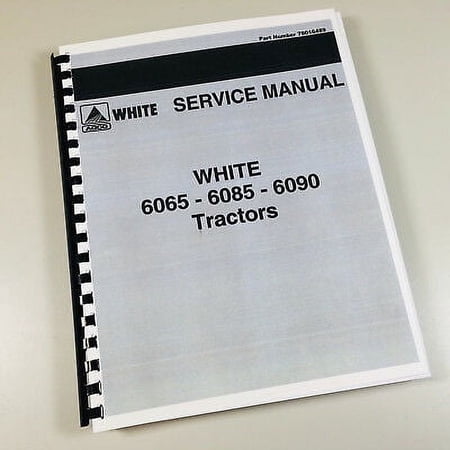 White Field 6065 6085 6090 Tractor Service Manual Shop Repair Book