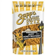 Zapp's New Orleans Style Jazzy Honey Mustard Pretzel Stix, 4-Pack 16 oz. Re-Sealable Bags