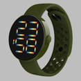 thumbnail image 2 of Montre LED Étanche Mode : Montre Numérique Décorative Écran Rond Montre de Sport, 2 of 9