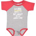 thumbnail image 3 of Inktastic My Dad is a Dispatcher Emergency Services Boys or Girls Baby Bodysuit, 3 of 5
