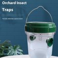 thumbnail image 3 of Matsuzay 2 trampas para insectos, avispas asiáticas con luz, reutilizables, de doble canal, para exteriores, sin cebo químico, para jardín. Jardín y Patio, 3 of 5
