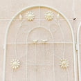 thumbnail image 6 of 2 Pack Metal Garden Trellis 71 x 19.7 Rustproof Outdoor Trellis for Climbing Plants Vertical Flower Vine Support Cream White, 6 of 11
