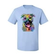 thumbnail image 2 of Don't Judge My Pitbull I Won't Judge Your Kids Funny Dog Lover Men's Graphic T-Shirt, Light Blue, 2XL, 2 of 3