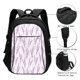 thumbnail image 3 of Fotbe Lavender Flowers Mochila con Estampado y Puerto USB para Hombre y Mujer, Mochila Antirrobo, Mochila de Viaje, Mochila Escolar, Mochila Universitaria, 3 of 7