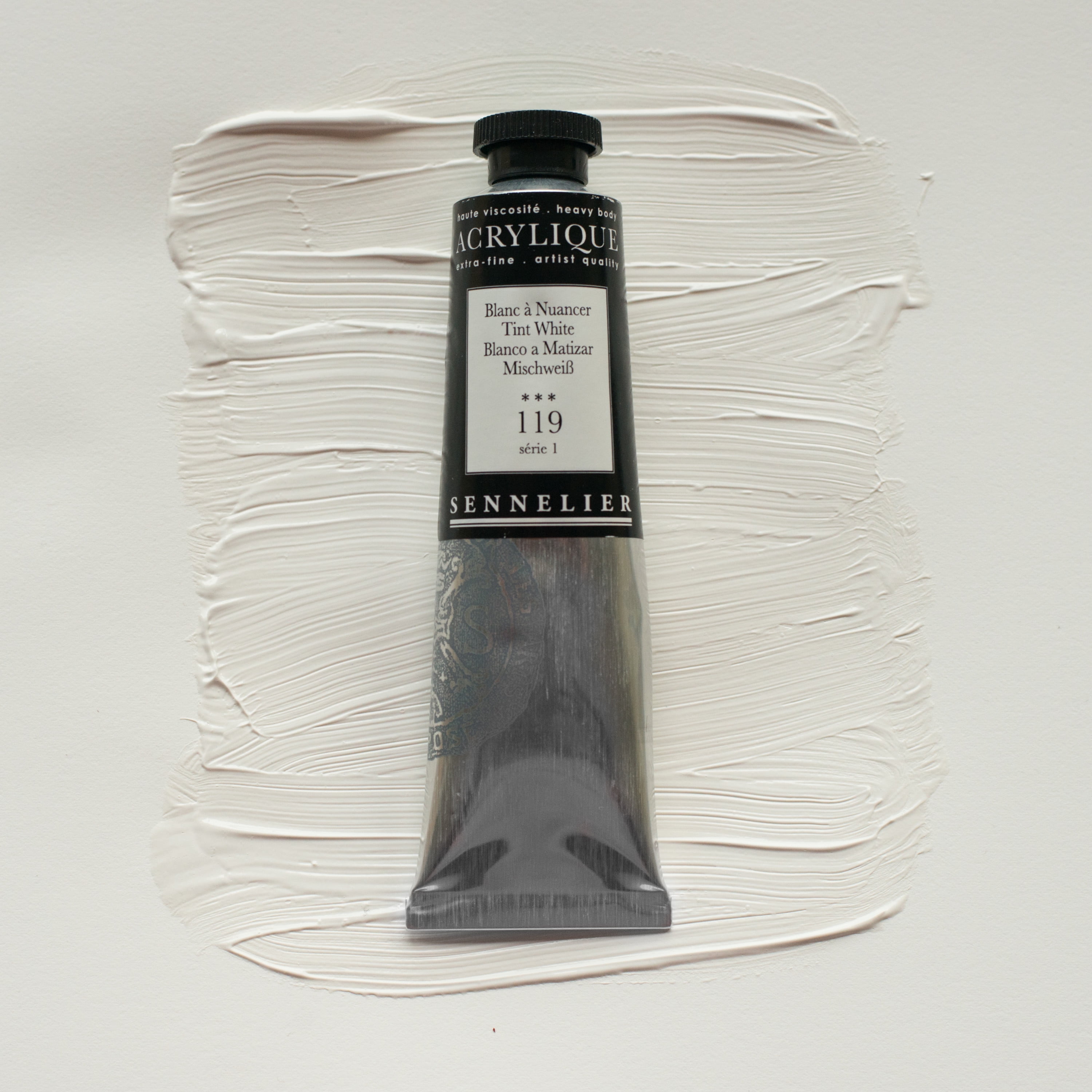 Sennelier Extra Fine Artist Acrylic Gesso - White, 500ml Jar