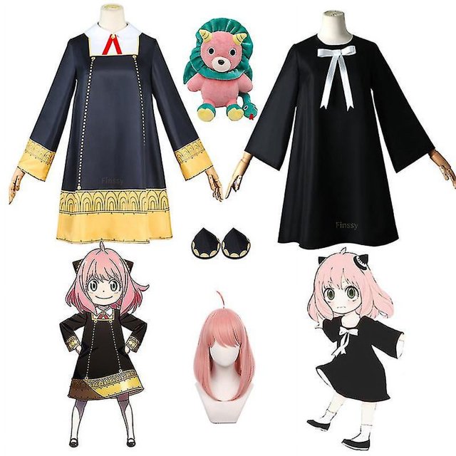 Spy X Anya Forr Disfraz Anime Peluca Ropa para adultos Incg Calcetines Cuerno Ar