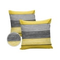 thumbnail image 2 of Outdoor Throw Pillow Cover Vintage Farm Wooden Grain Waterproof Cushion Covers 2 Pack Gray Yellow Wood Barn Pillow Cases Home Decoration for Patio Garden Couch Sofa, 2 of 7