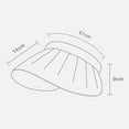 thumbnail image 6 of UDIYO Women Hat Super Soft Wide Brim Cotton Women Anti-UV Hat Sun Visor Cap for Camping, 6 of 8
