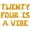 Gold, variant on Letter Balloons - TWENTY FOUR IS A VIBE 16" Inch Alphabet Letters Foil Mylar Balloon 24th Birthday Party Banner (Red)