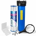 thumbnail image 2 of 20" Big Water Filter Purifier System with 5 Micron 4.5 x 20" Pleated Sediment Cartridge, 2 of 4