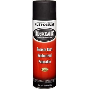 15 OZ Black Rubberized Undercoating An Easy To Use Black Protective Co