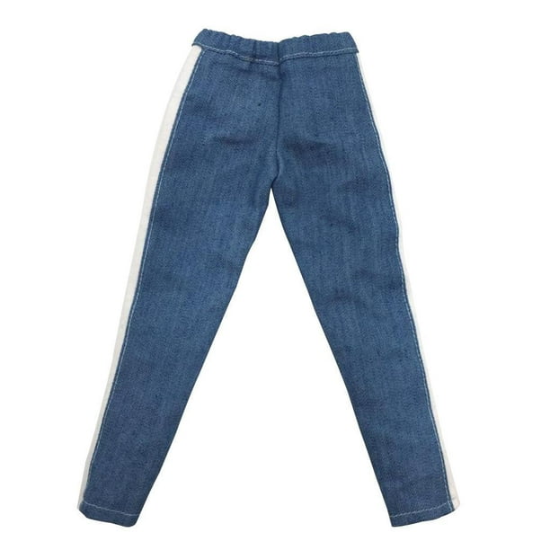 1/6 Male Clothes Jeans Pants 18cm for DML BBI 12inch Figure