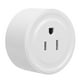 thumbnail image 2 of Juego de interruptor remoto inalámbrico con toma de corriente inteligente, 2 uds., autoalimentado, blanco, para electrodomésticos, enchufe estadounidense, CA 110-220V, 2 of 5