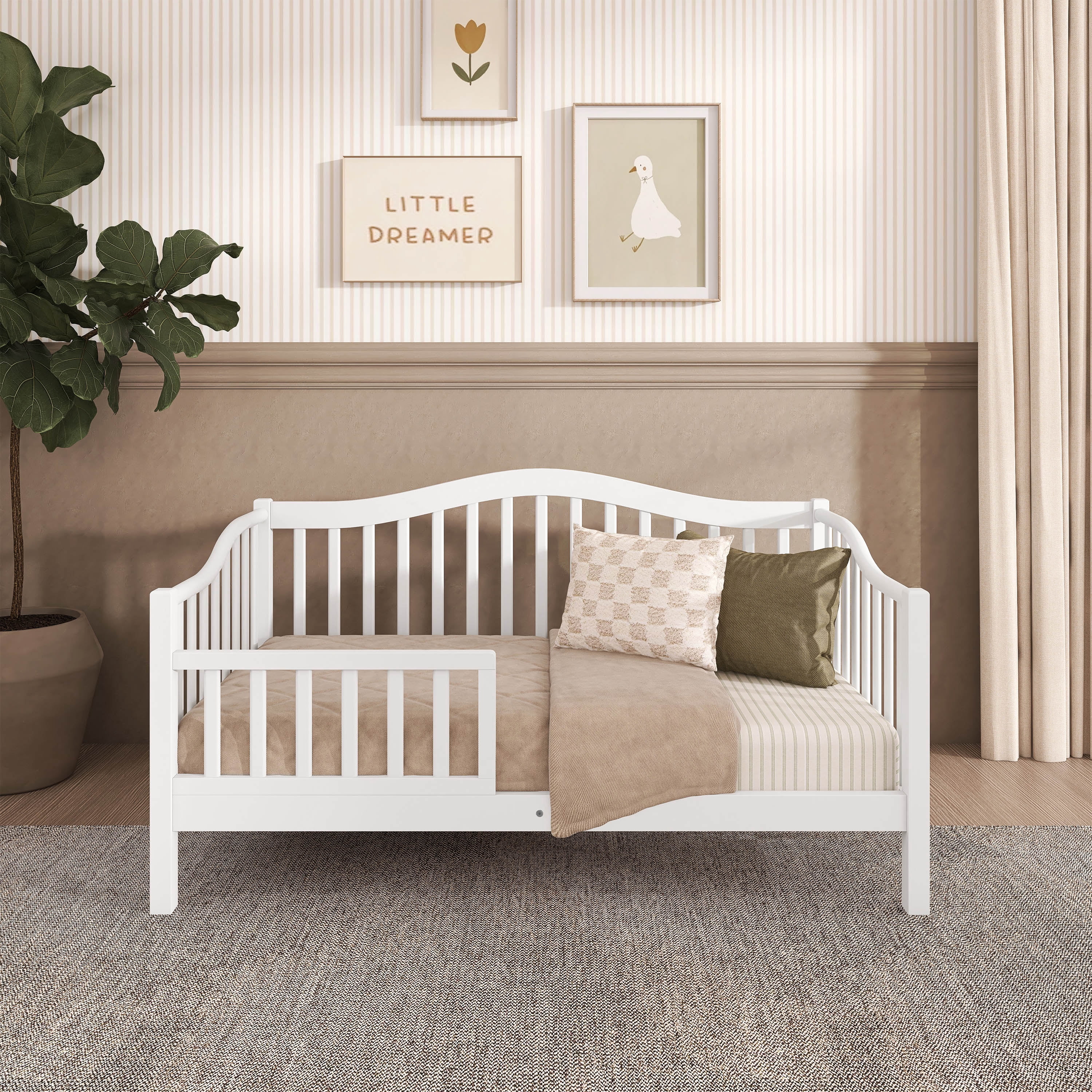 Dream On Me Austin Toddler Day Bed, White