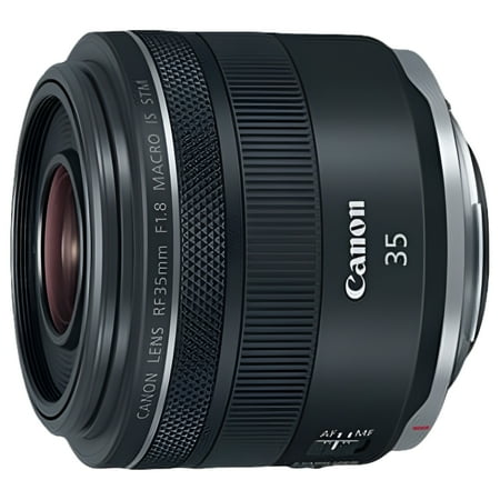 Canon - RF35mm F1.8 Macro IS STM Macro Lens for EOS R-Series Cameras - Black