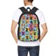 thumbnail image 4 of Fotbe Cute Dogs Collage Mochila para Hombre y Mujer - Tela Oxford 600D Resistente - Mochila Impermeable de Gran Capacidad para Escuela, Viajes y Senderismo, 4 of 6