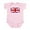 Petal Pink, variant on CafePress - Union Jack Flag Of The United King Infant Bodysuit - Baby Light Bodysuit, Size Newborn - 24 Months