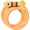 Orange, variant on BUCKLOS 4-Digit Resettable Bike Cable Lock, 135cm/4.4ft Steel Cable Anti-Theft Bicycle Lock with Cute Fish Head Design, Portable Combination Lock with Mount Bracket for Bikes, Scooters, Outdoor Use